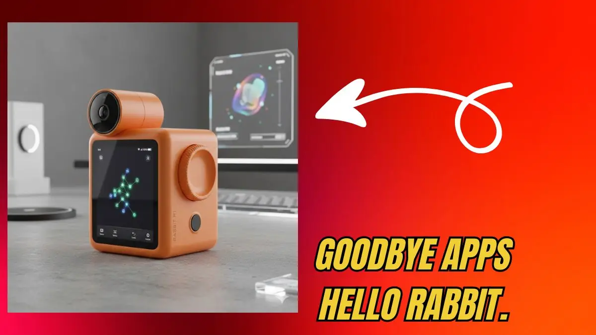 Rabbit R1 AI Handheld Device Concept new launch